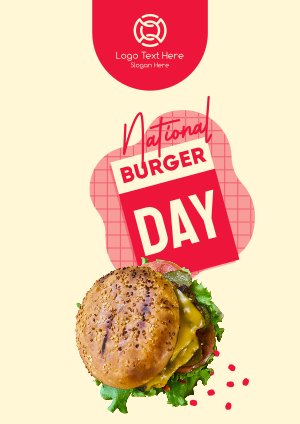 Fun Burger Day Flyer