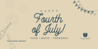 4th of July Celebration Twitter post Image Preview