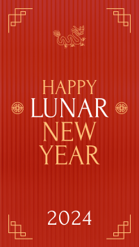 Lunar Year Red Envelope Instagram Story Design