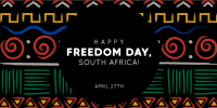 Freedom Day Patterns Twitter post Image Preview