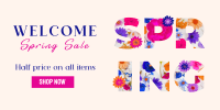Modern Spring Sale Twitter post Image Preview