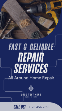 Handyman Repair Service TikTok Video Preview