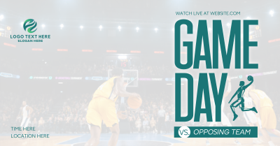 Basketball Game Day Facebook ad Image Preview