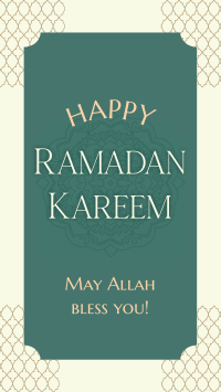 Happy Ramadan Kareem Video Image Preview