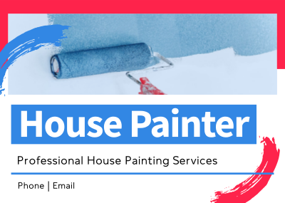 House Painting Services Postcard Image Preview