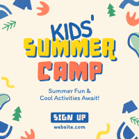 Quirky Summer Camp Linkedin Post Image Preview