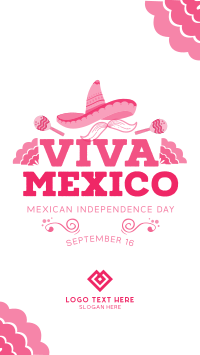 Viva Mexico Sombrero Video Image Preview