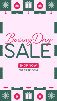 Boxing Day Promo Instagram reel Image Preview