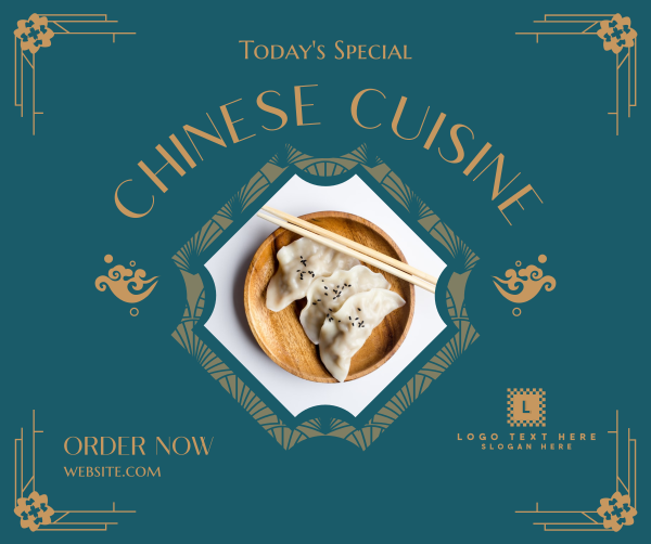 Chinese Cuisine Special Facebook Post Design Image Preview