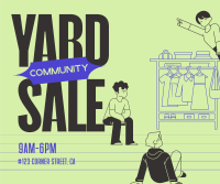 Community Yard Sale Facebook post Image Preview
