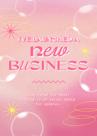 New Business Coming Soon Poster Design