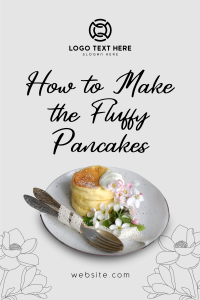 Fancy Pancake Party Pinterest Pin Preview