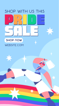 Fun Pride Month Sale Instagram reel Image Preview