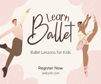 Kids Ballet Lessons Facebook post Image Preview