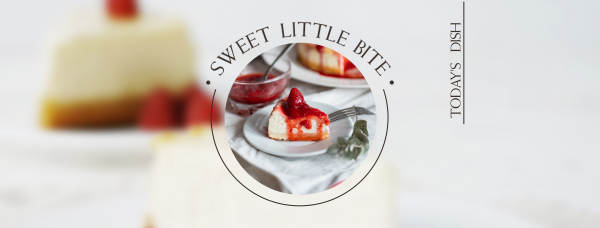 Sweet Little Bite Facebook Cover Design Image Preview