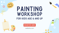 Art Class For Kids Facebook event cover Image Preview