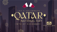 Qatar Independence Day Facebook event cover Image Preview