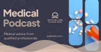 Medical Podcast Facebook Ad Design