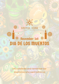 Dia De Muertos Poster Image Preview