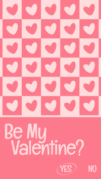 Valentine Heart Tile Facebook Story Image Preview