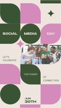 Social Media Day Modern Instagram reel Image Preview