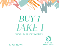 World Pride Sydney Promo Facebook post Image Preview