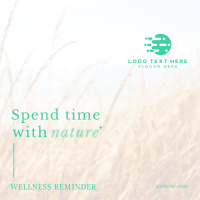 Elegant Wellness Reminder Instagram Post Preview