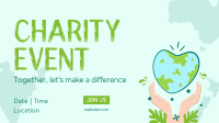 Raise Humanity Awareness Facebook Event Cover Design