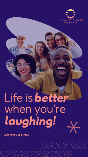 Laugh it off Facebook story Image Preview