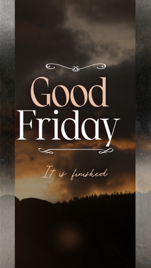 Peaceful Good Friday Instagram story Image Preview