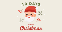Cute Santa Countdown Facebook Ad Design