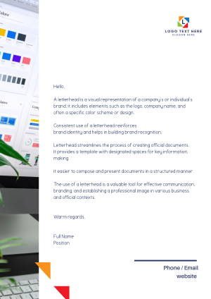 Color & Graphics Letterhead Image Preview