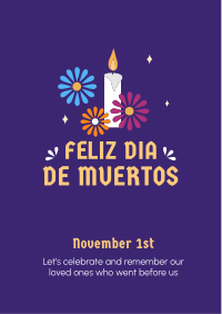 Feliz Dia De Muertos Flyer Image Preview