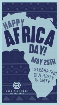 Africa Day Greeting Facebook story Image Preview