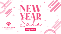 New Year Blob Sale Facebook event cover Image Preview