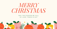 Merry Christmas Facebook ad Image Preview