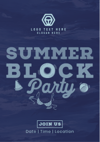 Floating Summer Party Flyer Image Preview