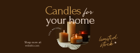 Aromatic Candles Facebook cover Image Preview