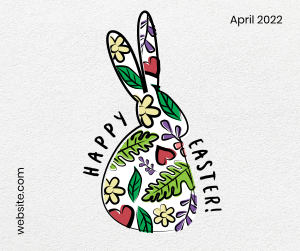 Easter Rabbit Facebook post