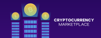 Cryptocurrency Market Facebook cover Image Preview