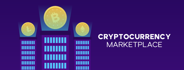 Cryptocurrency Market Facebook Cover Design Image Preview