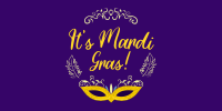 Fancy Mardi Gras Twitter post Image Preview