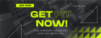 Edgy Fitness Gym Facebook cover Image Preview