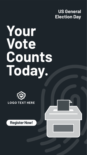 Drop Your Votes Instagram story Image Preview