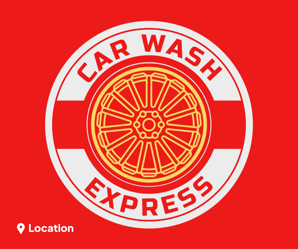 Express Carwash Facebook Post Design Image Preview