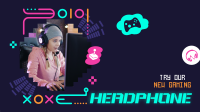 Gaming Headphone Accessory Video Image Preview