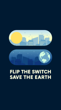 Flip The Switch Facebook Story Design