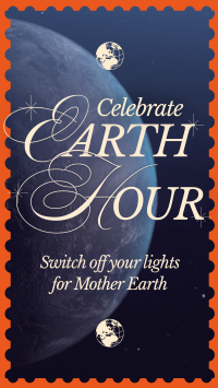 Modern Nostalgia Earth Hour Instagram Story Design