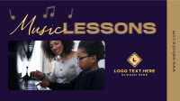 Music Lessons Animation Design
