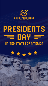 Presidents Day of USA Facebook story Image Preview